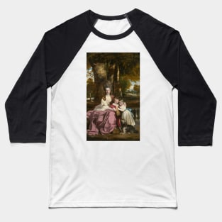 Lady Elizabeth Delme and Her Children by Joshua Reynolds Baseball T-Shirt